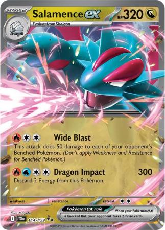Salamence ex : JOURNEY TOGETHER - 114/159