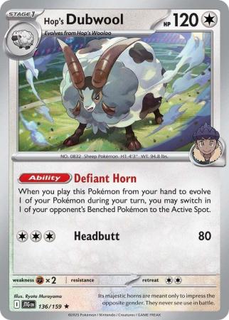 Hop's Dubwool : JOURNEY TOGETHER (Holo) - 136/159