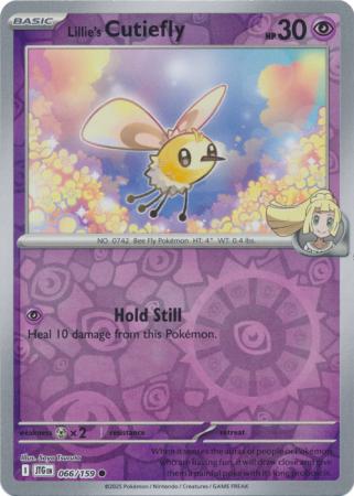 Lillie's Cutiefly : JOURNEY TOGETHER (Reverse holo) - 066/159