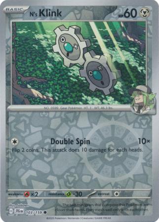 N's Klink : JOURNEY TOGETHER (Reverse holo) - 103/159