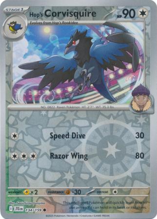 Hop's Corvisquire : JOURNEY TOGETHER (Reverse holo) - 134/159