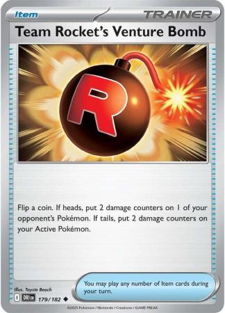 Team Rocket's Venture Bomb : DESTINED RIVALS - 179/182