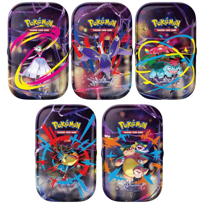 Pokemon : Mega Heroes Mini Tin Sealed Display - (10x Mini Tins) *PRE ORDER*