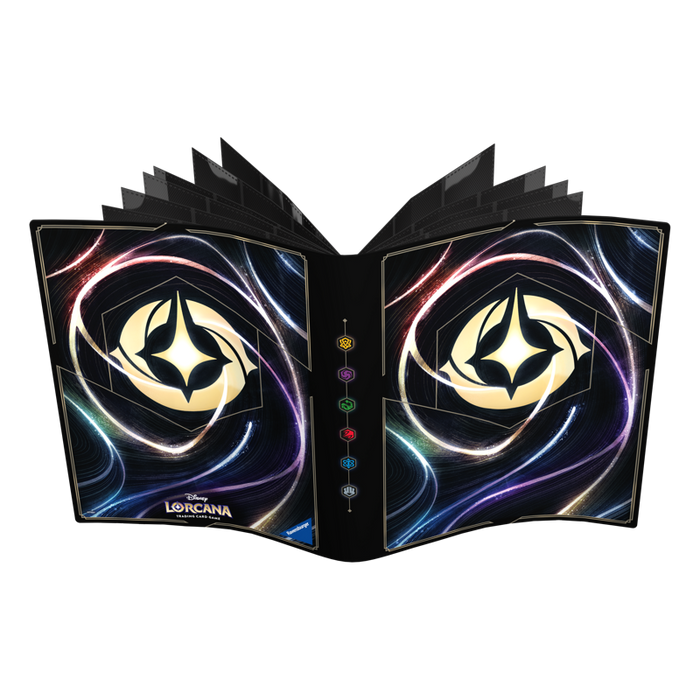 Ravensburger : Disney Lorcana - 9 Pocket Portfolio Binder Featuring Card Back
