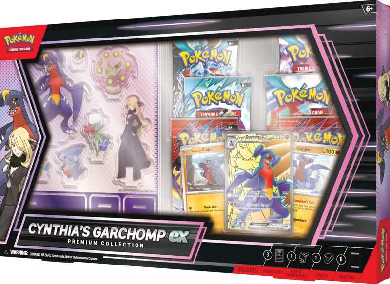 Pokemon TCG: Cynthia’s Garchomp EX Premium Collection