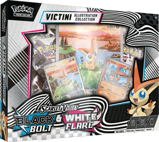 Pokemon : Black Bolt & White Flare Unova Victini Illustration Collection