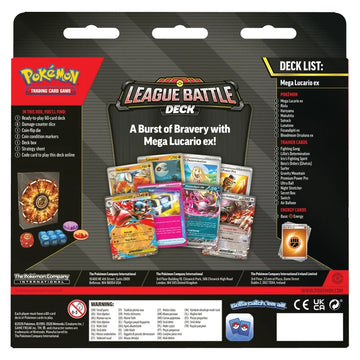 Pokemon : Mega Lucario EX League Battle Deck
