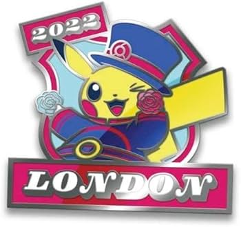 Pokemon Pikachu World Championships London 2022 Pin Badge