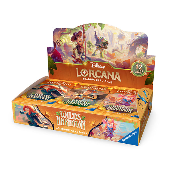 Disney Lorcana TCG : Wilds Unknown - Booster Box (24 Count)