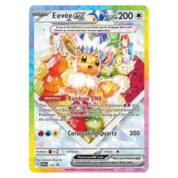 Eevee ex : PROMO - SVP174 trading card