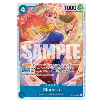 Gloriosa : THE WORLD'S STRONGEST WARRIORS (Foil) - OP17-046 trading card