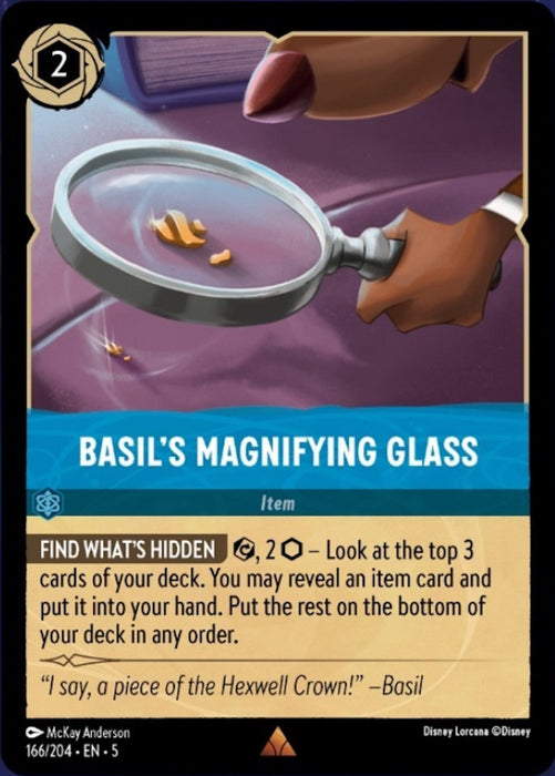 Basil's Magnifying Glass - 166/204