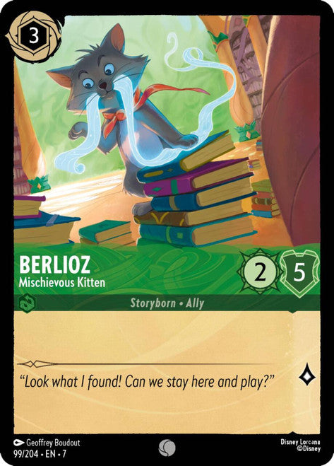 Berlioz : Mischievous Kitten - 99/204