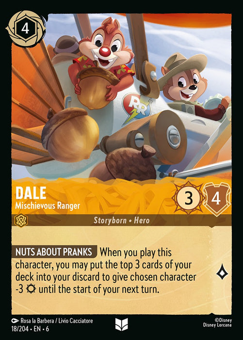 Dale : Mischievous Ranger - 18/204