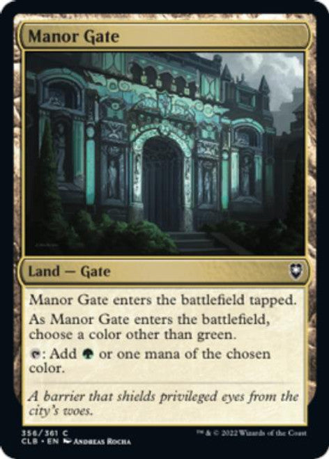 Manor Gate : DUNGEONS & DRAGONS: BATTLE FOR BALDUR'S GATE - 356/361