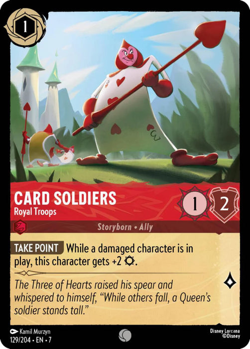 Card Soldiers : Royal Troops - 129/204