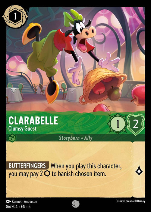 Clarabelle : Clumsy Guest - 86/204