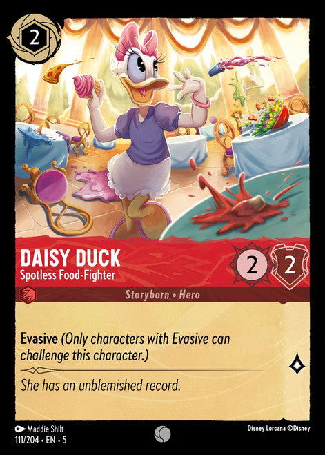 Daisy Duck : Spotless Food-Fighter - 111/204