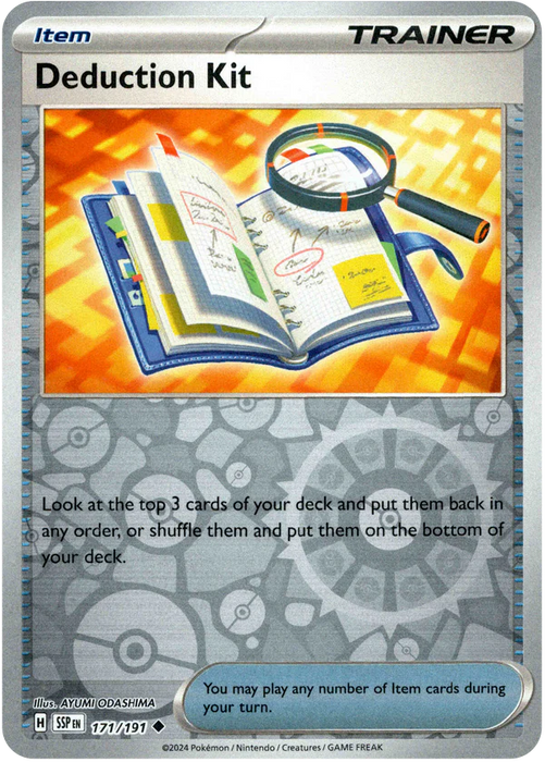 Deduction Kit : SURGING SPARKS (Reverse holo) - 171/191