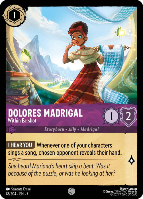 Dolores Madrigal : Within Earshot - 78/204