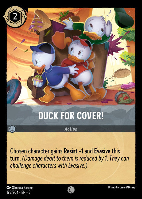 Duck for Cover! (Foil) - 198/204