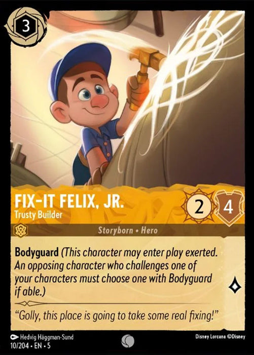 Fix-It Felix, Jr. : Trusty Builder - 10/204