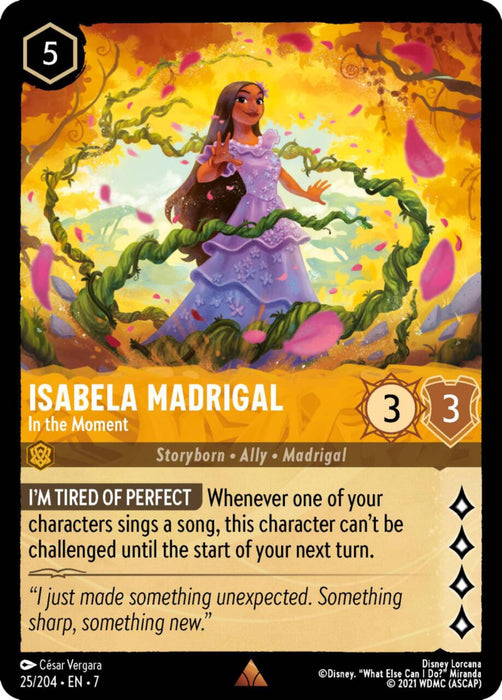 Isabela Madrigal : In the Moment - 25/204