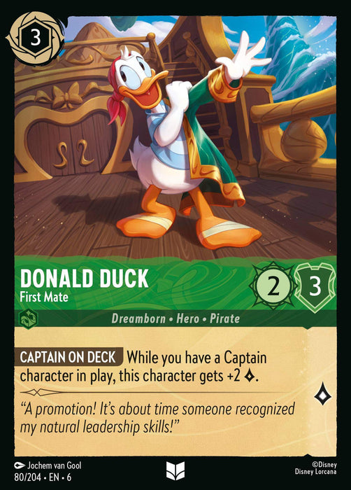 Donald Duck : First Mate - 80/204