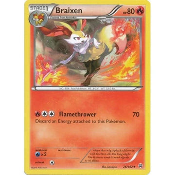 Braixen : BREAKTHROUGH - 26/162