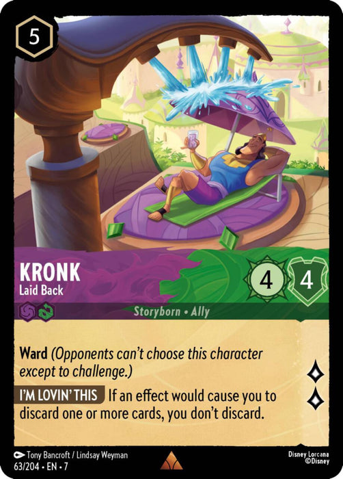 Kronk : Laid Back - 63/204