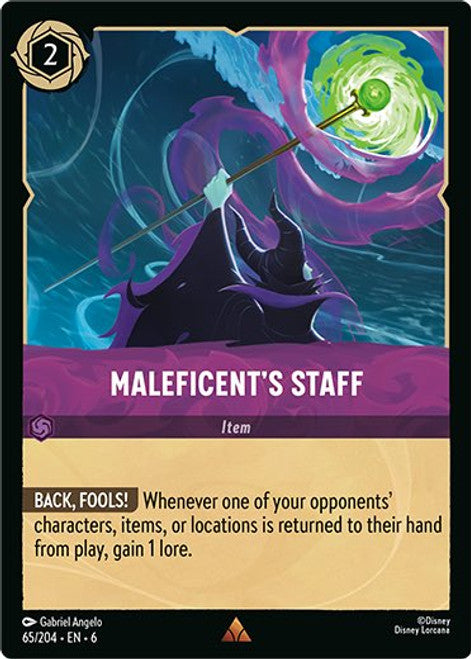Maleficent's Staff - 65/204