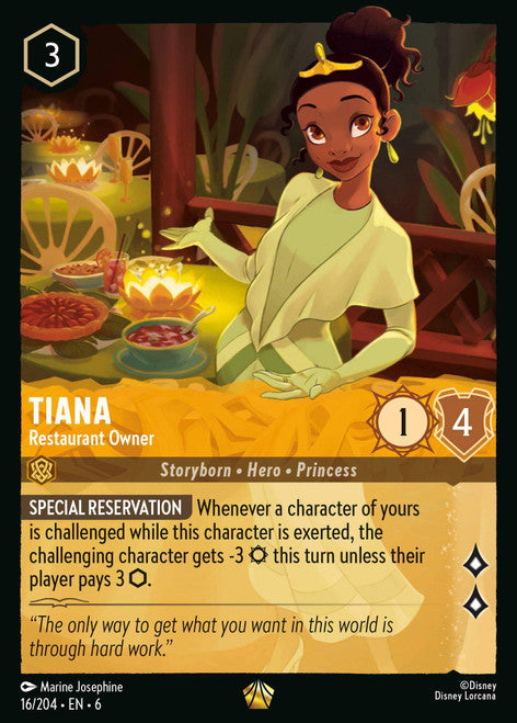 Tiana (Foil) : Restaurant Owner - 16/204