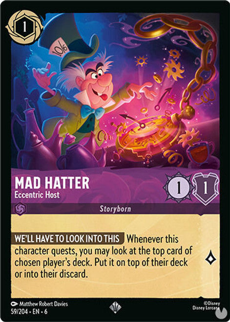 Mad Hatter : Eccentric Host - 59/204