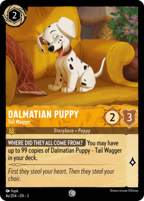 Dalmatian Puppy : Tail Wagger - 4e/204