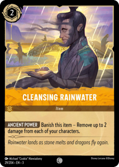 Cleansing Rainwater - 29/204