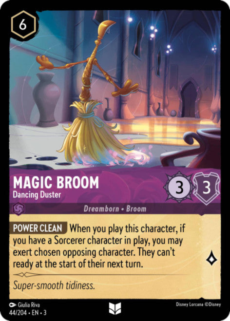 Magic Broom (Foil) : Dancing Duster - 44/204