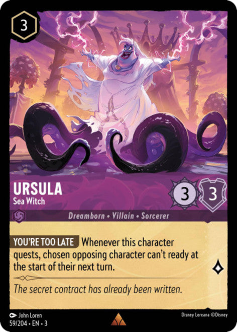 Ursula : Sea Witch - 59/204