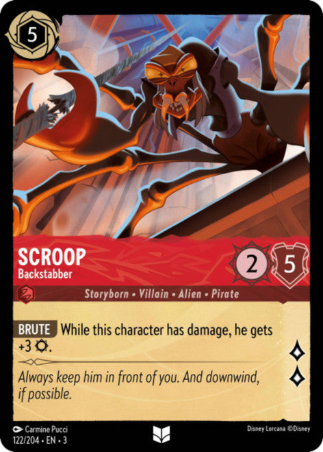 Scroop : Backstabber - 122/204