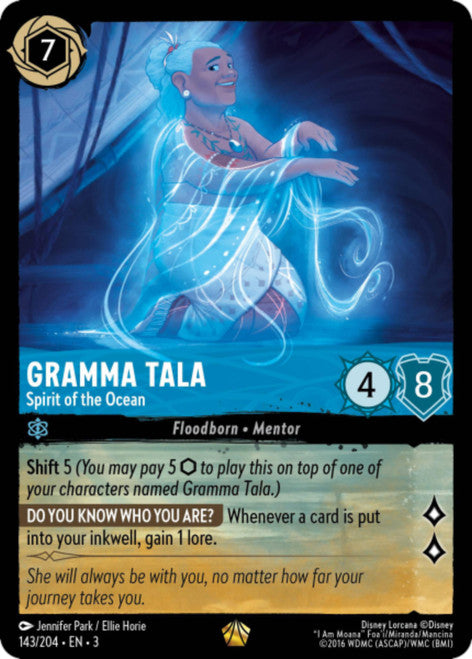 Gramma Tala (Foil) : Spirit of the Ocean - 143/204