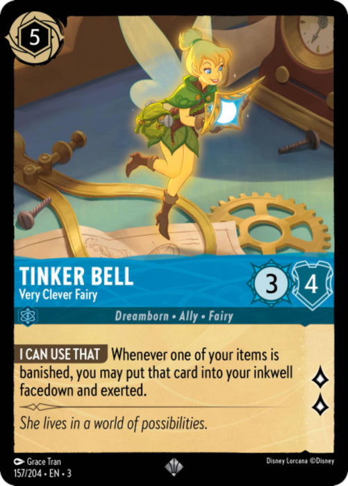 Tinker Bell : Very Clever Fairy - 157/204