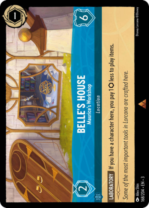 Belle's House : Maurice's Workshop - 168/204