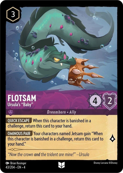 Flotsam : Ursula's "Baby" - 43/204