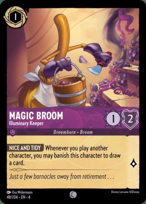 Magic Broom (Foil) : Illuminary Keeper - 48/204