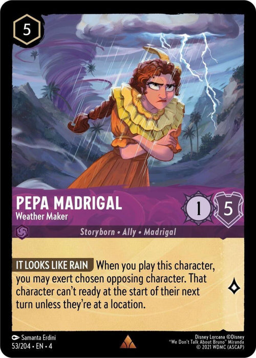 Pepa Madrigal : Weather Maker - 53/204