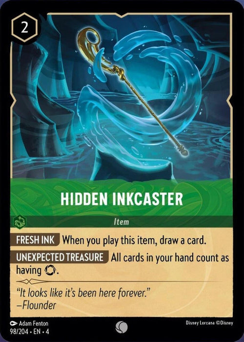 Hidden Inkcaster (Foil) - 98/204