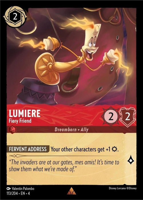Lumiere : Fiery Friend - 113/204