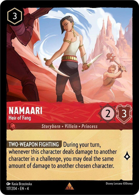 Namaari (Foil) : Heir of Fang - 117/204