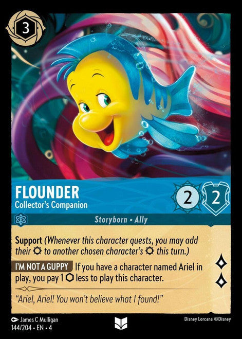 Flounder : Collector's Companion - 144/204