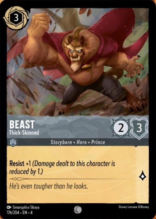 Beast (Foil) : Thick-Skinned - 176/204