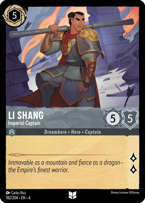 Li Shang (Foil) : Imperial Captain - 182/204